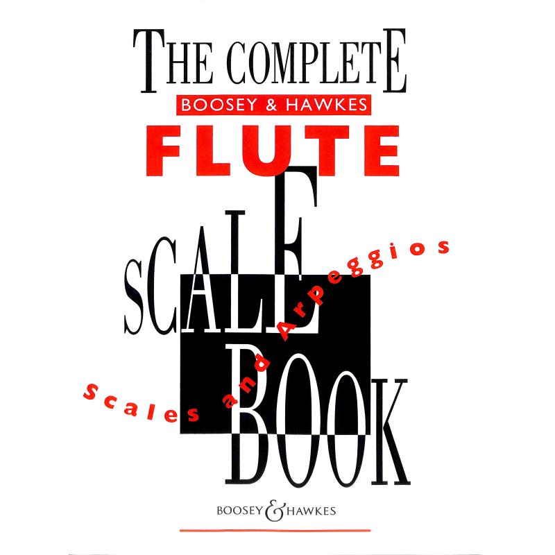 The complete flute scale book -
